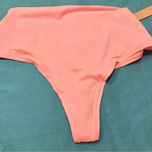 Skims Kardashian NWT Sorbet Colored High Waisted Thong PN-HWT-2027 - Picture 1 of 3